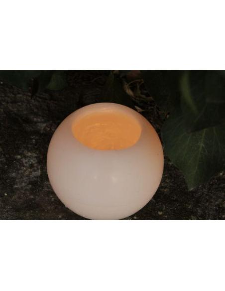Fanal Esfera 12 cm. Blanca
