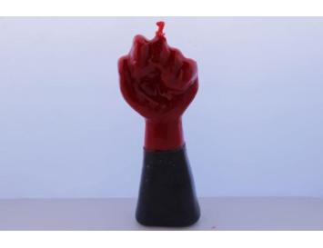 Puño  Rojo / Negro  14  cm