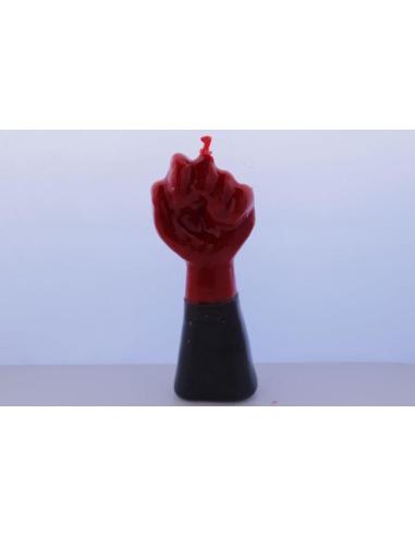 Puño  Rojo / Negro  14  cm